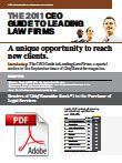 Download PDF Brochure for the 2011 CEO Guide to Leading Law Firms