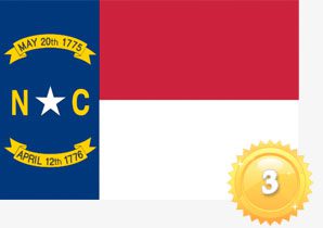 No 3: North Carolina