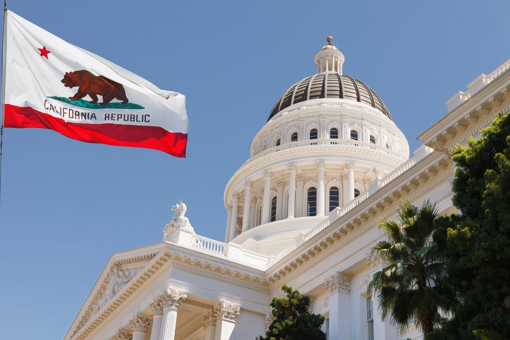 California was last in the Best and Worst States for Business ranking