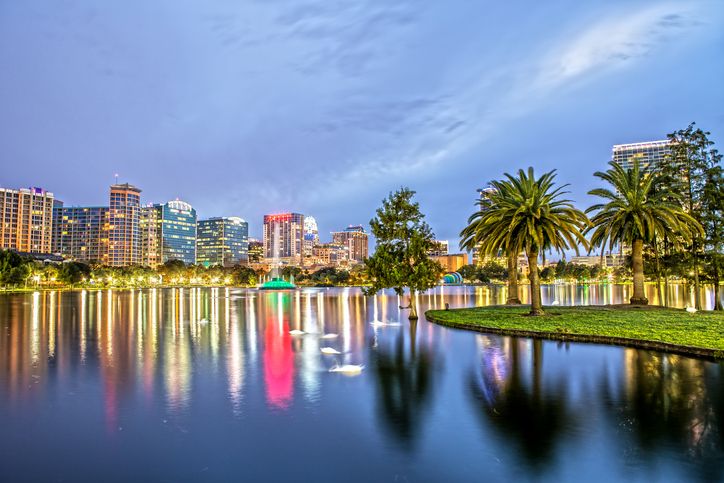 Orlando, Fla. skyline 