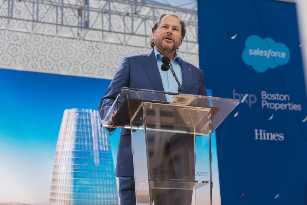 Salesforce CEO Marc Benioff