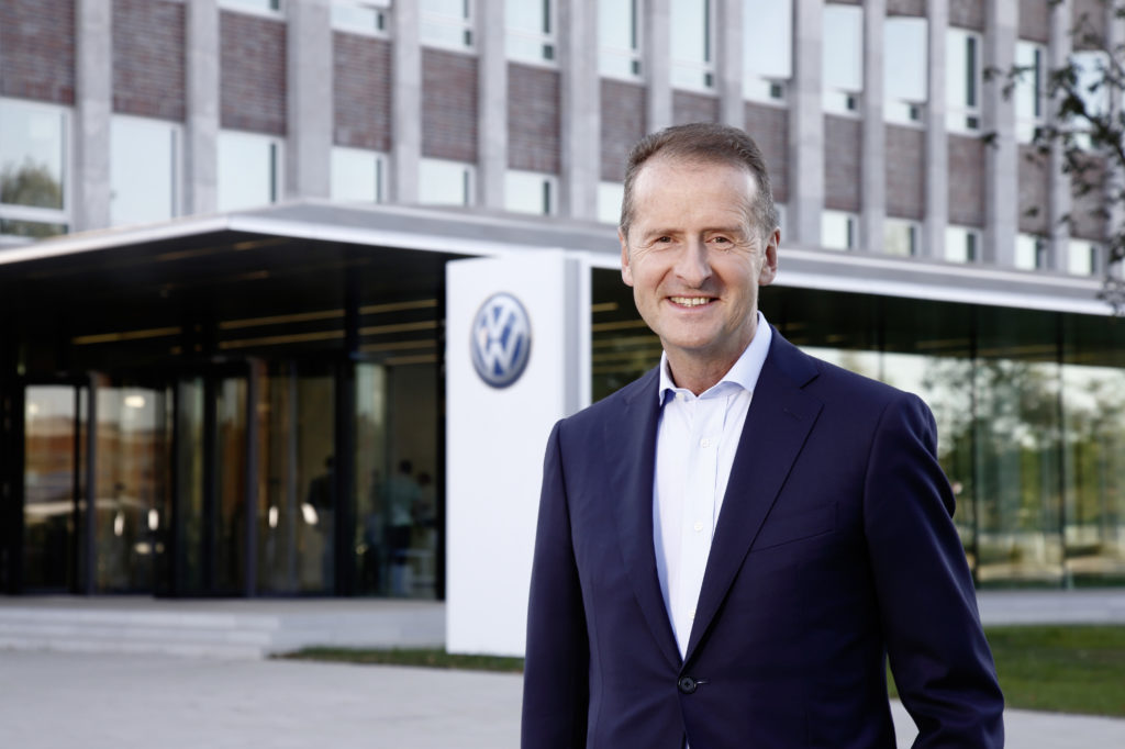 Volkswagen AG CEO Herbert Diess