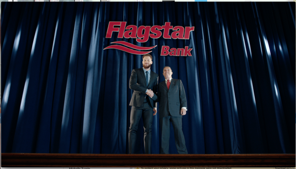 Flagstar CEO Alessandro DiNello talks about how the $18.5-billion regional banking company was able to work with NBA superstar Blake Griffin in a new series of ads. 
