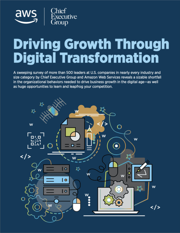 Driving Growth Through Digital Transformation Cover