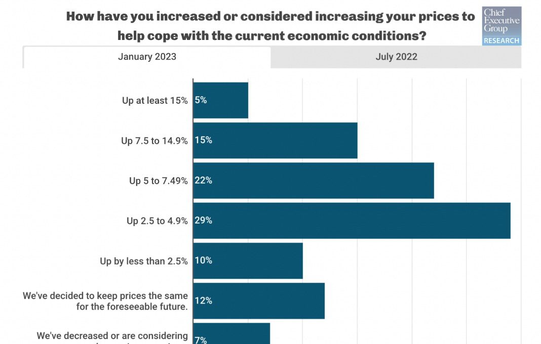 Results of CEO Pricing survey