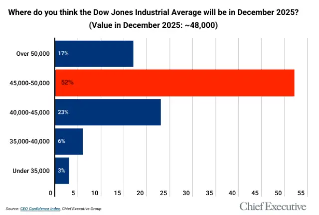 CEO 2025 predictions chart