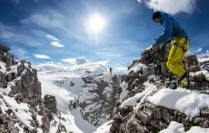 Michael Kemeter climbing